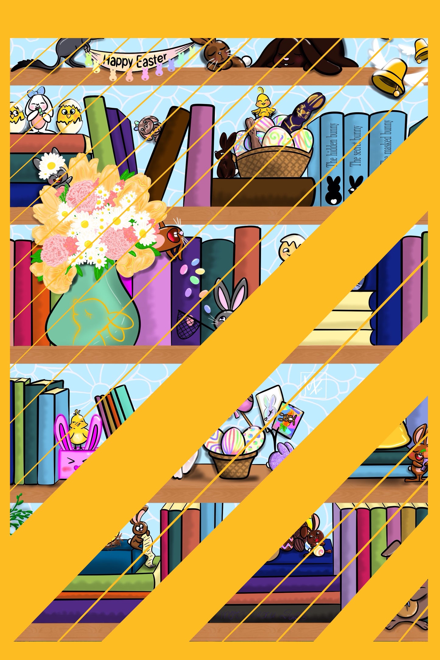 Bookshelf - Easter