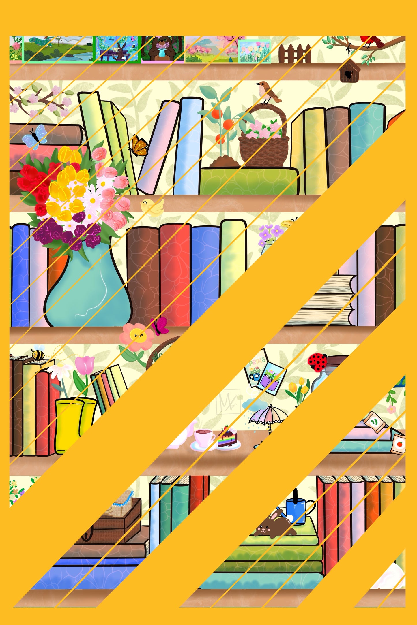 Bookshelf - Spring